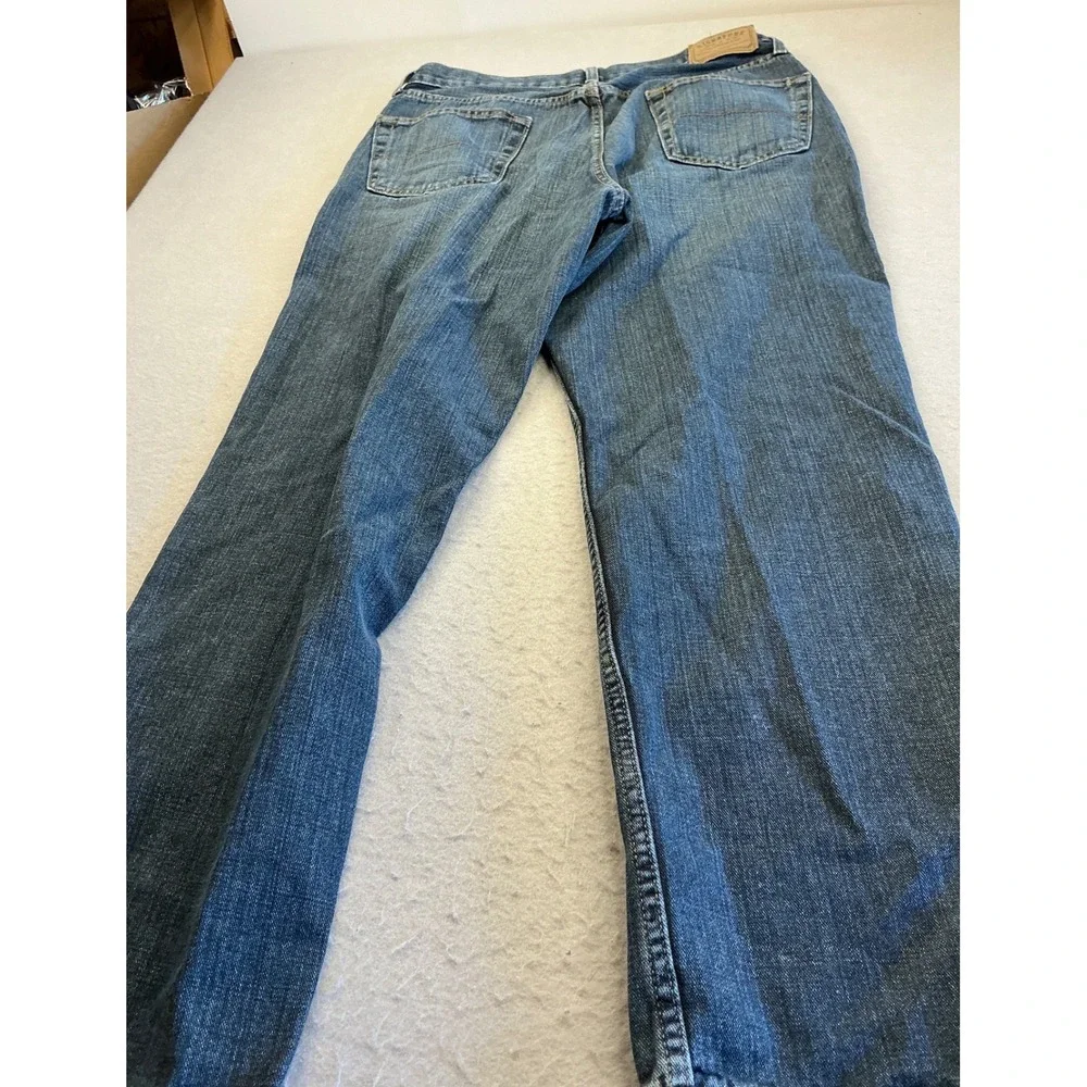 Signature by Levi Strauss & Co Jeans Medium Wash‎ Straight Leg 36x32 Mens Casual